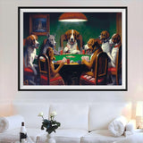 Hund 5d Diy Diamond Painting Diamant Malerei Set MJ9056