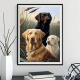 Hund 5d Diy Diamond Painting Diamant Malerei Set MJ9150