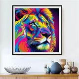 Löwe 5d Diy Diamond Painting Diamant Malerei Set MJ9185