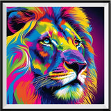 Löwe 5d Diy Diamond Painting Diamant Malerei Set MJ9185