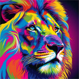 Löwe 5d Diy Diamond Painting Diamant Malerei Set MJ9185