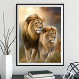 Löwe 5d Diy Diamond Painting Diamant Malerei Set MJ9230