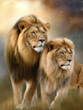 Löwe 5d Diy Diamond Painting Diamant Malerei Set MJ9230