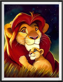 Löwe 5d Diy Diamond Painting Diamant Malerei Set MJ9232