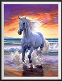 Pferd 5d Diy Diamond Painting Diamant Malerei Set MJ9404