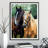 Pferd 5d Diy Diamond Painting Diamant Malerei Set MJ9412