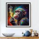 Affe 5d Diy Diamond Painting Diamant Malerei Set MJ9597