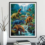 Dinosaurier 5d Diy Diamond Painting Diamant Malerei Set MJ9720