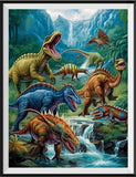 Dinosaurier 5d Diy Diamond Painting Diamant Malerei Set MJ9720