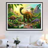 Dinosaurier 5d Diy Diamond Painting Diamant Malerei Set MJ9722