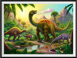 Dinosaurier 5d Diy Diamond Painting Diamant Malerei Set MJ9722