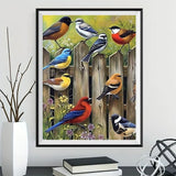 Vogel 5d Diy Diamond Painting Diamant Malerei Set MJ9923