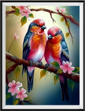 Vogel 5d Diy Diamond Painting Diamant Malerei Set MJ9957