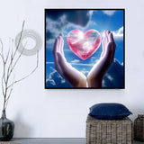 Herz 5d Diy Diamond Painting Diamant Malerei Set MJ9995