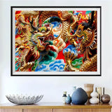 Drachen 5d Diy Diamond Painting Diamant Malerei Set PX1128346