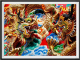 Drachen 5d Diy Diamond Painting Diamant Malerei Set PX1128346