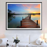 Brücke 5d Diy Diamond Painting Diamant Malerei Set PX1634197
