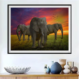 Elefant 5d Diy Diamond Painting Diamant Malerei Set PX4699717