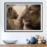 Löwe 5d Diy Diamond Painting Diamant Malerei Set PX567036