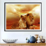 Löwe 5d Diy Diamond Painting Diamant Malerei Set PX577104