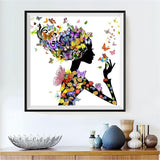 Porträt 5d Diy Diamond Painting Diamant Malerei Set QB6005