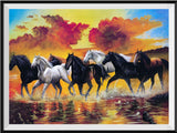 Pferd 5d Diy Diamond Painting Diamant Malerei Set SS1134300746