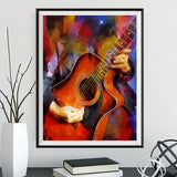 Musik 5d Diy Diamond Painting Diamant Malerei Set SS1323799307