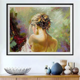 Porträt 5d Diy Diamond Painting Diamant Malerei Set SS16423069
