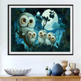 Eule 5d Diy Diamond Painting Diamant Malerei Set SS1822791044