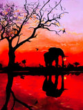 Elefant 5d Diy Diamond Painting Diamant Malerei Set SS1861403728