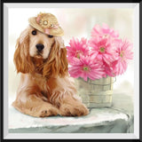 Hund 5d Diy Diamond Painting Diamant Malerei Set SS544809625