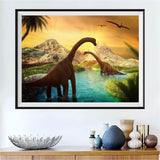 Dinosaurier 5d Diy Diamond Painting Diamant Malerei Set SS656407096
