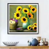 Sonnenblume 5d Diy Diamond Painting Diamant Malerei Set VM7032