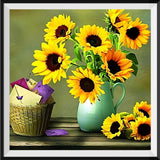 Sonnenblume 5d Diy Diamond Painting Diamant Malerei Set VM7032