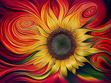 Sonnenblume 5d Diy Diamond Painting Diamant Malerei Set VM79937