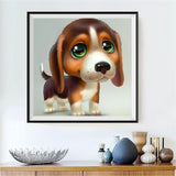 Hund 5d Diy Diamond Painting Diamant Malerei Set VM8000
