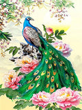 Pfau 5d Diy Diamond Painting Diamant Malerei Set VM8164