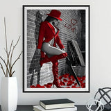 Porträt 5d Diy Diamond Painting Diamant Malerei Set VM81912