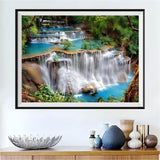 Wasserfall 5d Diy Diamond Painting Diamant Malerei Set VM8635