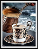 Kaffee 5d Diy Diamond Painting Diamant Malerei Set VM8883