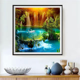 Wasserfall 5d Diy Diamond Painting Diamant Malerei Set VM9466