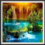 Wasserfall 5d Diy Diamond Painting Diamant Malerei Set VM9466