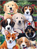Hund 5d Diy Diamond Painting Diamant Malerei Set VM9605