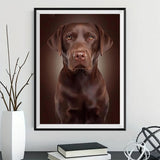 Hund 5d Diy Diamond Painting Diamant Malerei Set VM9611