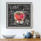 Kaffee 5d Diy Diamond Painting Diamant Malerei Set VM9612