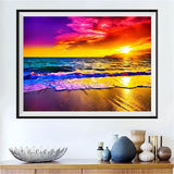 Strand 5d Diy Diamond Painting Diamant Malerei Set VM9693