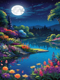 Natur 5d Diy Diamond Painting Diamant Malerei Set FL6533