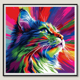 Katze 5d Diamond Painting /Diamant Malerei Set PL9182
