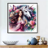 Einhorn 5d Diy Diamond Painting Diamant Malerei Set FL7528