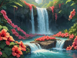 Wasserfall 5d Diy Diamond Painting Diamant Malerei Set FL6212